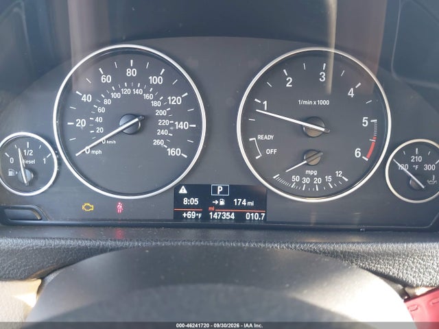 2014 Bmw 328d მანქანა იყიდება აუქციონზე, vin: WBA3D3C53EK155483, აუქციონის ნომერი: 46241720