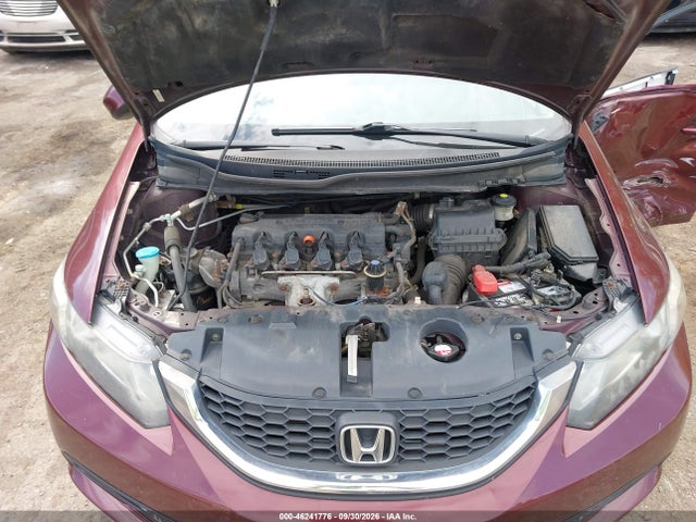 2013 Honda Civic Lx მანქანა იყიდება აუქციონზე, vin: 2HGFB2F56DH525795, აუქციონის ნომერი: 46241776