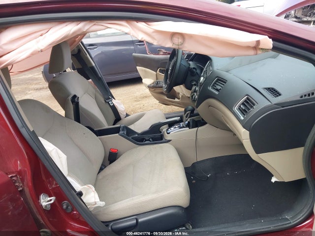2013 Honda Civic Lx მანქანა იყიდება აუქციონზე, vin: 2HGFB2F56DH525795, აუქციონის ნომერი: 46241776