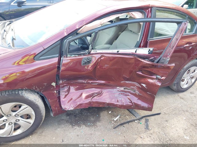 2013 Honda Civic Lx მანქანა იყიდება აუქციონზე, vin: 2HGFB2F56DH525795, აუქციონის ნომერი: 46241776