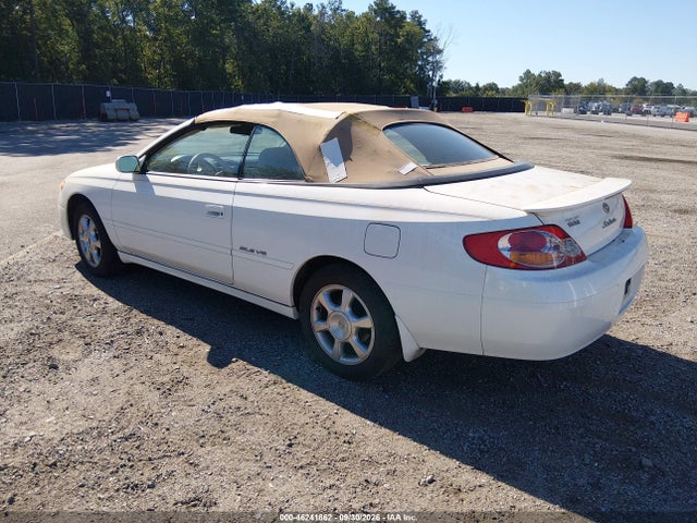 Aukcja sprzedaży 2002 Toyota Camry Solara Sle V6, vin: 2T1FF22P52C590350, numer aukcji: 46241862