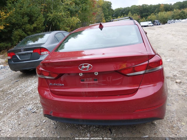 46242050 :رقم المزاد ، KMHD84LF6HU261893 vin ، 2017 Hyundai Elantra Value Edition مزاد بيع