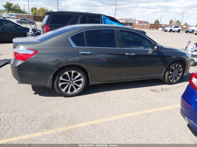 2013 Honda Accord Sport მანქანა იყიდება აუქციონზე, vin: 1HGCR2F56DA263970, აუქციონის ნომერი: 46242051
