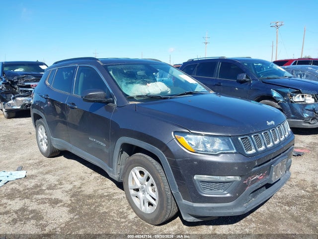 2020 Jeep Compass Sport Fwd მანქანა იყიდება აუქციონზე, vin: 3C4NJCAB8LT230106, აუქციონის ნომერი: 46242134