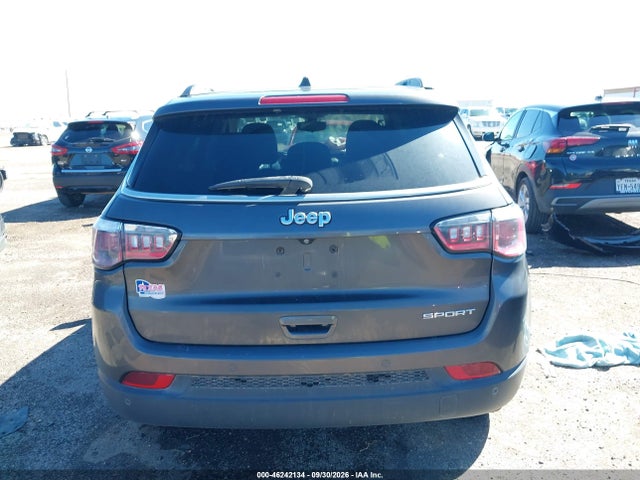 Продаж на аукціоні авто 2020 Jeep Compass Sport Fwd, vin: 3C4NJCAB8LT230106, номер лоту: 46242134