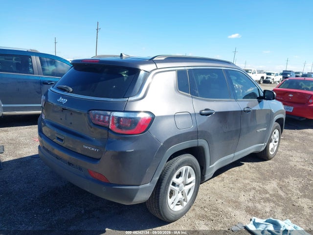 Продаж на аукціоні авто 2020 Jeep Compass Sport Fwd, vin: 3C4NJCAB8LT230106, номер лоту: 46242134