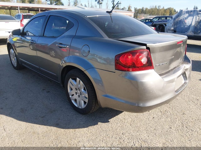 46242139 :رقم المزاد ، 1C3CDZAG5CN276168 vin ، 2012 Dodge Avenger Se مزاد بيع