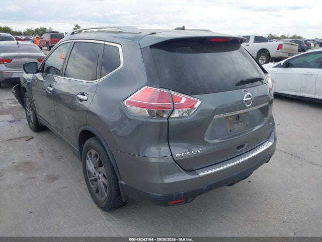 Продаж на аукціоні авто 2016 Nissan Rogue Sl, vin: 5N1AT2MT5GC741955, номер лоту: 46242164