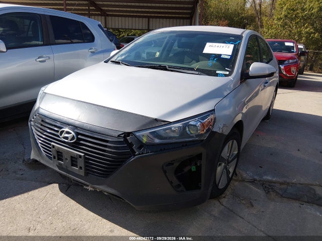 KMHC65LC7HU040638 Hyundai Ioniq Hybrid Blue