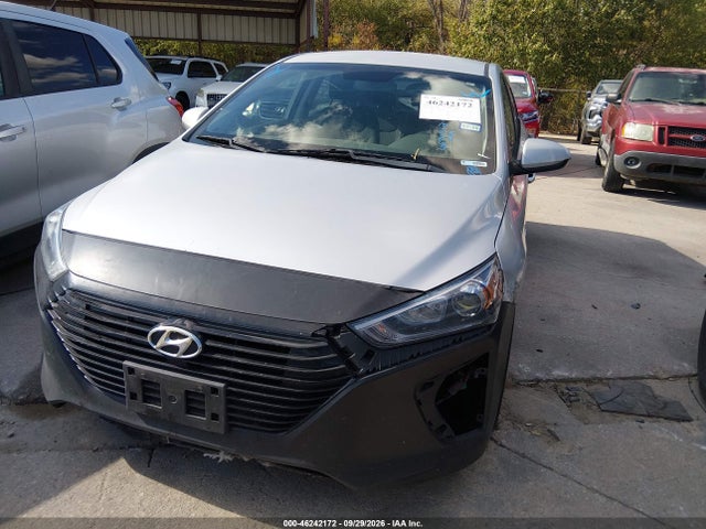 KMHC65LC7HU040638 Hyundai Ioniq Hybrid Blue