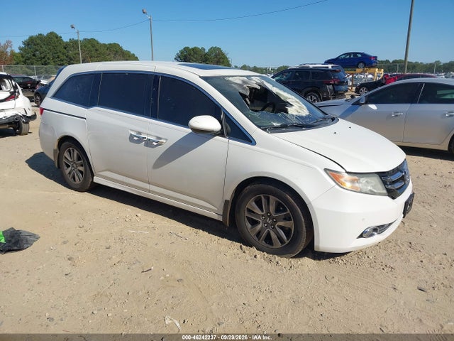 46242237 :رقم المزاد ، 5FNRL5H95FB015117 vin ، 2015 Honda Odyssey Touring/touring Elite مزاد بيع