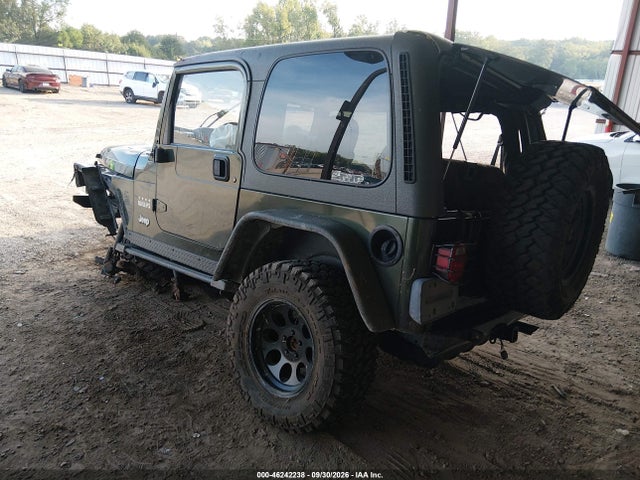 2004 Jeep Wrangler X მანქანა იყიდება აუქციონზე, vin: 1J4FA39S64P714543, აუქციონის ნომერი: 46242238