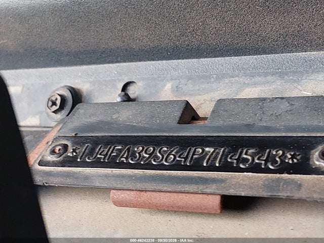 2004 Jeep Wrangler X მანქანა იყიდება აუქციონზე, vin: 1J4FA39S64P714543, აუქციონის ნომერი: 46242238