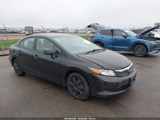 2012 Honda Civic Lx მანქანა იყიდება აუქციონზე, vin: 19XFB2F58CE094059, აუქციონის ნომერი: 46242282