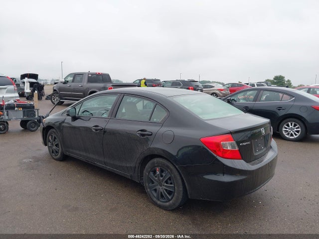 Aukcja sprzedaży 2012 Honda Civic Lx, vin: 19XFB2F58CE094059, numer aukcji: 46242282
