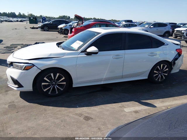 46242289 :رقم المزاد ، JHMFE1F78NX004526 vin ، 2022 Honda Civic Ex مزاد بيع