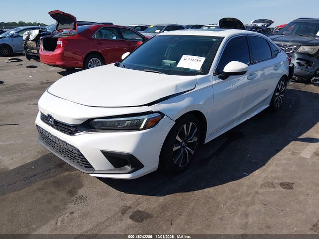 46242289 :رقم المزاد ، JHMFE1F78NX004526 vin ، 2022 Honda Civic Ex مزاد بيع