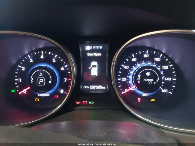 2013 Hyundai Santa Fe Sport მანქანა იყიდება აუქციონზე, vin: 5XYZUDLB5DG057956, აუქციონის ნომერი: 46242384