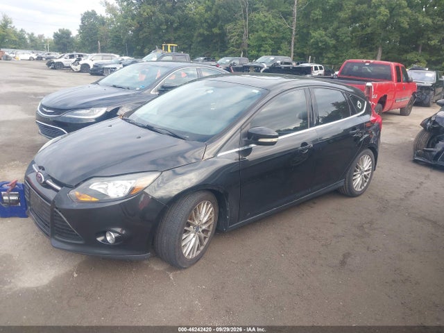 46242420 :رقم المزاد ، 1FADP3N22EL346118 vin ، 2014 Ford Focus Titanium مزاد بيع