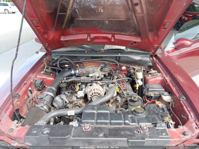 2004 Ford Mustang Gt მანქანა იყიდება აუქციონზე, vin: 1FAFP45X64F128576, აუქციონის ნომერი: 46242427