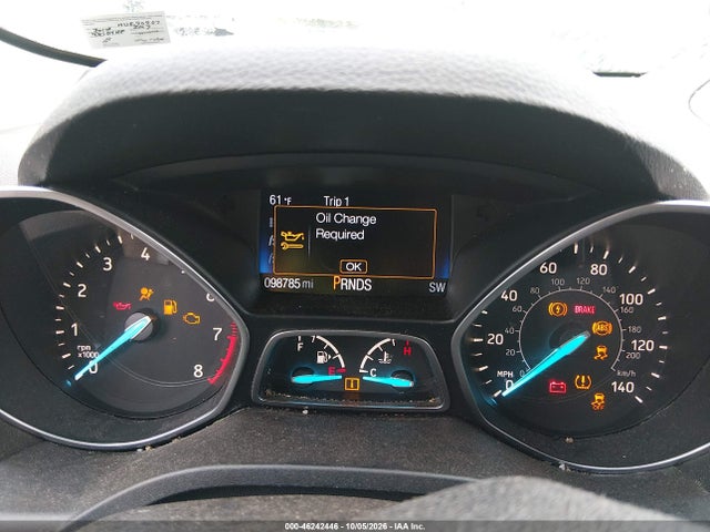 2017 Ford Escape Se მანქანა იყიდება აუქციონზე, vin: 1FMCU0GD6HUE90907, აუქციონის ნომერი: 46242446