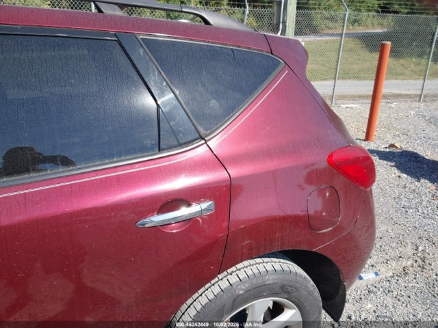 Продаж на аукціоні авто 2009 Nissan Murano Sl, vin: JN8AZ18W09W139536, номер лоту: 46242449