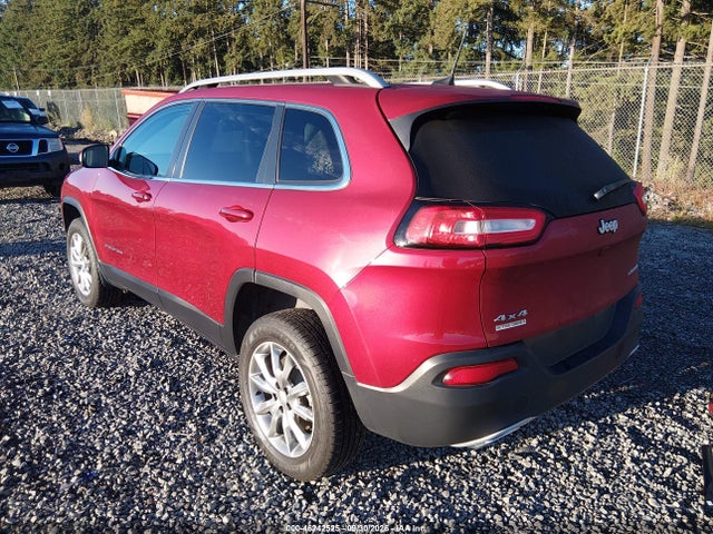 2017 Jeep Cherokee Limited 4x4 მანქანა იყიდება აუქციონზე, vin: 1C4PJMDS9HD230302, აუქციონის ნომერი: 46242525