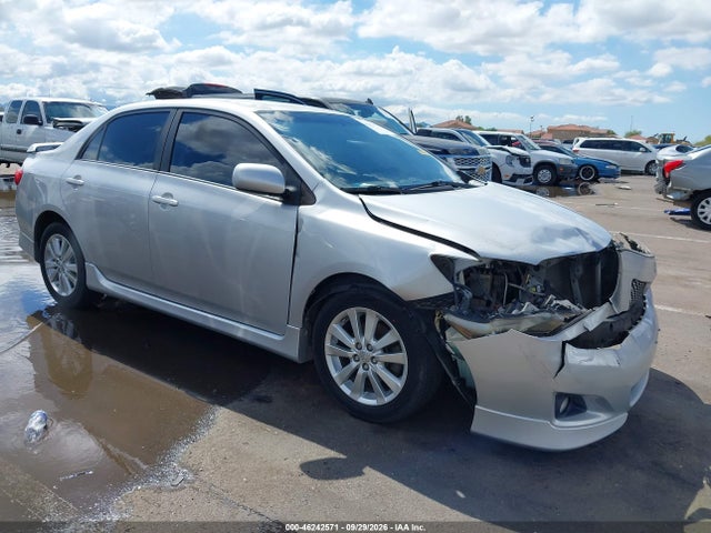 2010 Toyota Corolla S მანქანა იყიდება აუქციონზე, vin: 2T1BU4EE6AC447593, აუქციონის ნომერი: 46242571