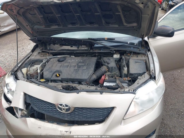 2009 Toyota Corolla Le მანქანა იყიდება აუქციონზე, vin: 1NXBU40E59Z001842, აუქციონის ნომერი: 46242594