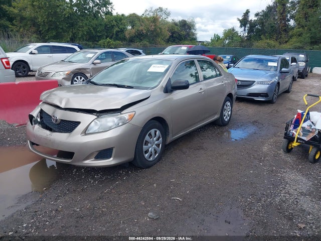 2009 Toyota Corolla Le მანქანა იყიდება აუქციონზე, vin: 1NXBU40E59Z001842, აუქციონის ნომერი: 46242594