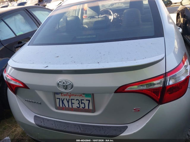 Auction sale of the 2015 Toyota Corolla S Plus, vin: 5YFBURHE7FP310629, lot number: 46242648