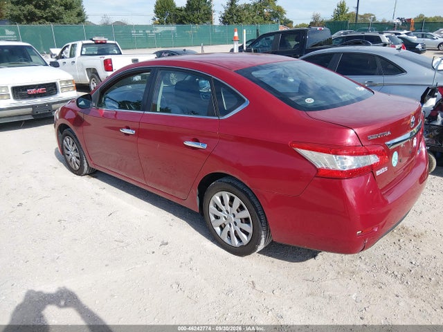 Продажа на аукционе авто 2014 Nissan Sentra Fe+ S/fe+ Sv/s/sl/sr/sv, vin: 3N1AB7AP3EL613584, номер лота: 46242774