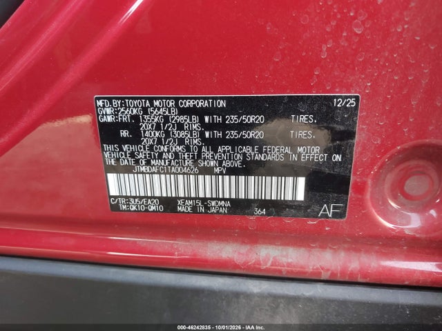 Subaru Solterra Limited Xt 2026 JTMBDAFC1TA004626 Image 9