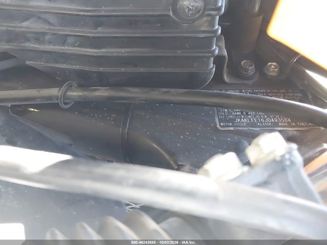 Продаж на аукціоні авто 2018 Kawasaki Kl650 E, vin: JKAKLEE16JDA93564, номер лоту: 46242885