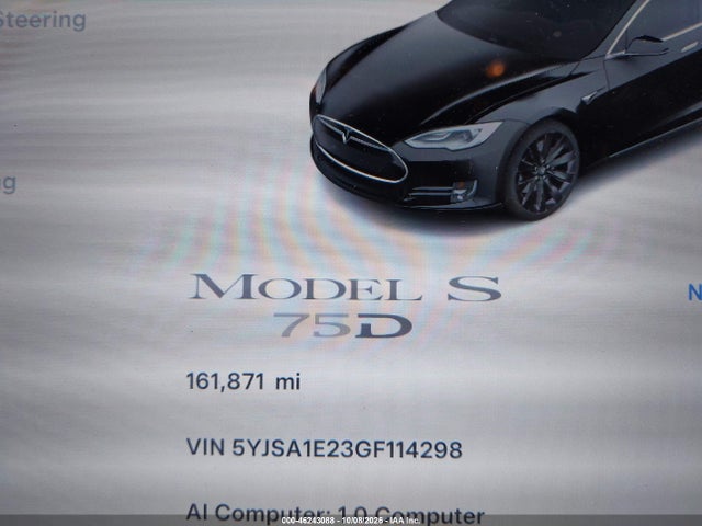 Tesla Model S 60d/70d/75d/85d/90d 2016 5YJSA1E23GF114298 Image 7