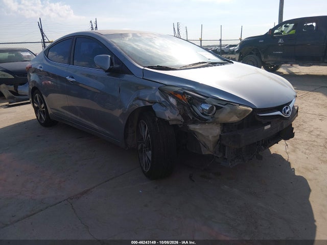 2015 Hyundai Elantra Limited მანქანა იყიდება აუქციონზე, vin: 5NPDH4AE5FH598089, აუქციონის ნომერი: 46243149