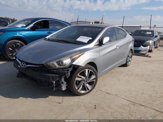 2015 Hyundai Elantra Limited მანქანა იყიდება აუქციონზე, vin: 5NPDH4AE5FH598089, აუქციონის ნომერი: 46243149