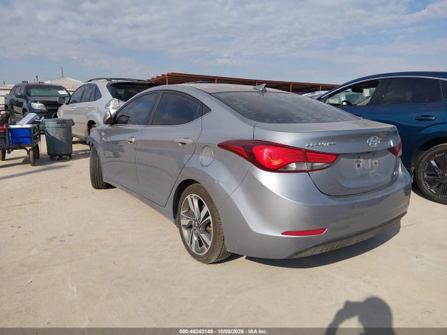 2015 Hyundai Elantra Limited მანქანა იყიდება აუქციონზე, vin: 5NPDH4AE5FH598089, აუქციონის ნომერი: 46243149