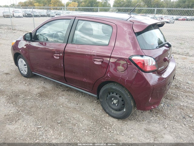 2024 Mitsubishi Mirage Es/le მანქანა იყიდება აუქციონზე, vin: ML32AUHJ2RH027793, აუქციონის ნომერი: 46243190