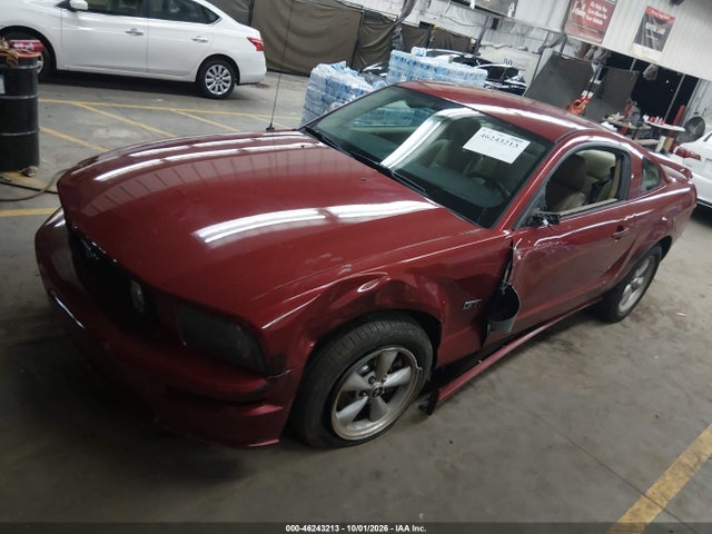 2008 Ford Mustang Gt Deluxe/gt Premium მანქანა იყიდება აუქციონზე, vin: 1ZVHT82HX85154660, აუქციონის ნომერი: 46243213