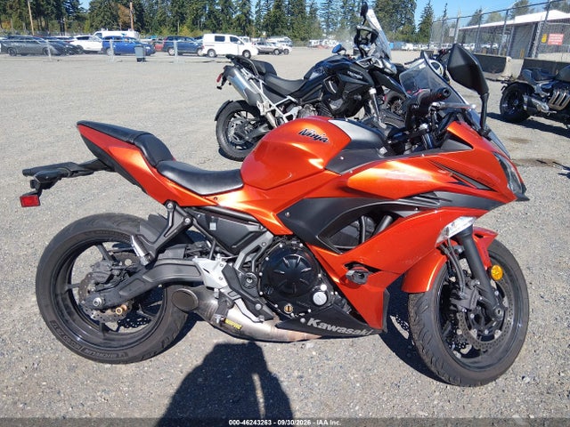 46243263 :رقم المزاد ، JKAEXEK12HDA06159 vin ، 2017 Kawasaki Ex650 F مزاد بيع