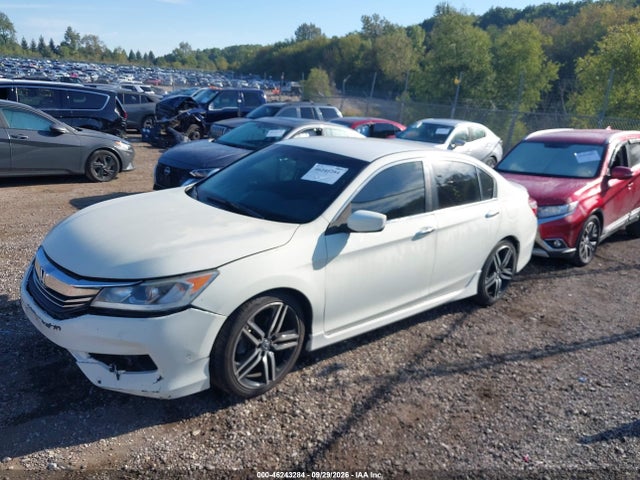 46243284 :رقم المزاد ، 1HGCR2F50GA189238 vin ، 2016 Honda Accord Sport مزاد بيع