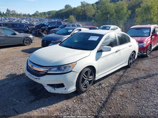 46243284 :رقم المزاد ، 1HGCR2F50GA189238 vin ، 2016 Honda Accord Sport مزاد بيع