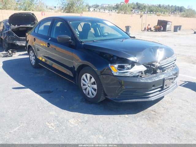 2015 Volkswagen Jetta 2.0l S მანქანა იყიდება აუქციონზე, vin: 3VW2K7AJ4FM254655, აუქციონის ნომერი: 46243339