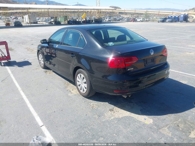 2015 Volkswagen Jetta 2.0l S მანქანა იყიდება აუქციონზე, vin: 3VW2K7AJ4FM254655, აუქციონის ნომერი: 46243339