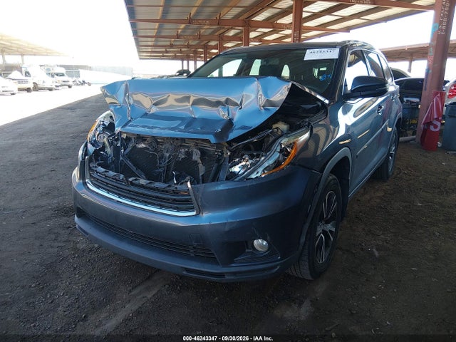 Aukcja sprzedaży 2016 Toyota Highlander Xle V6, vin: 5TDKKRFH6GS121501, numer aukcji: 46243347