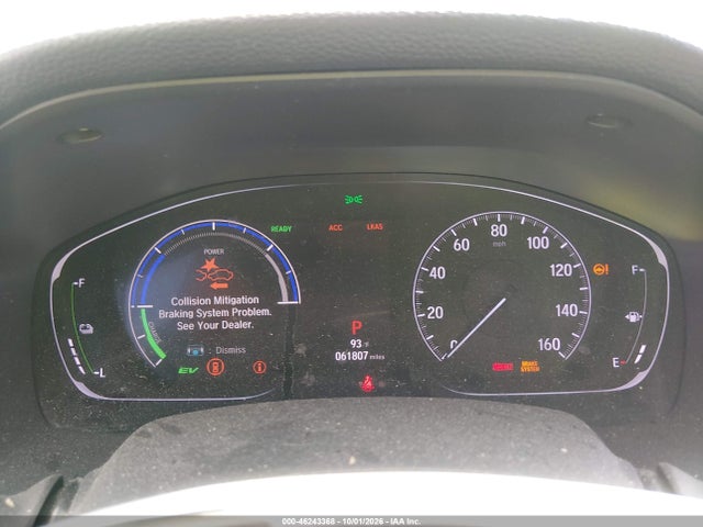 Продажа на аукционе авто 2020 Honda Accord Hybrid Touring, vin: 1HGCV3F92LA010485, номер лота: 46243368