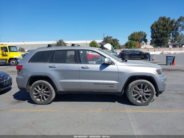 Aukcja sprzedaży 2016 Jeep Grand Cherokee Limited 75th Anniversary, vin: 1C4RJFBT5GC408260, numer aukcji: 46243381