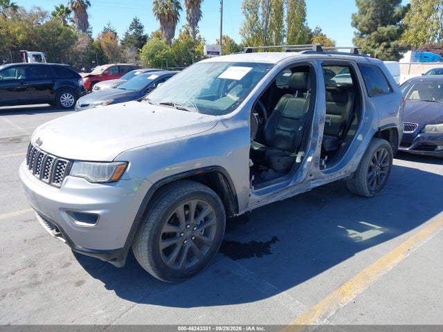 Aukcja sprzedaży 2016 Jeep Grand Cherokee Limited 75th Anniversary, vin: 1C4RJFBT5GC408260, numer aukcji: 46243381