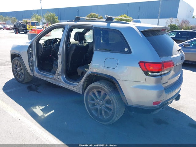 Aukcja sprzedaży 2016 Jeep Grand Cherokee Limited 75th Anniversary, vin: 1C4RJFBT5GC408260, numer aukcji: 46243381